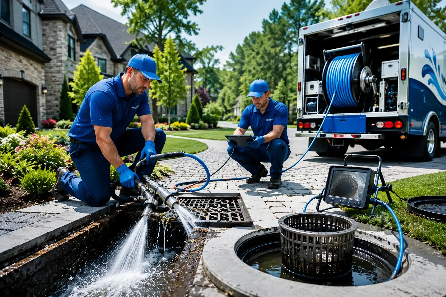 Local outdoor drain cleaning professionals in Aurora, IN