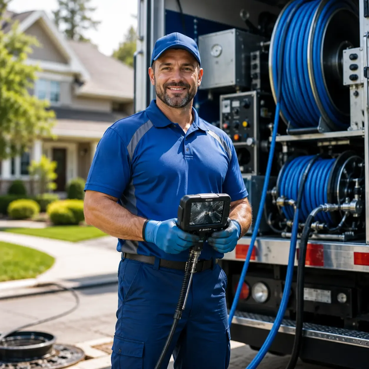 Local outdoor drain cleaning specialists in Aurora, IN